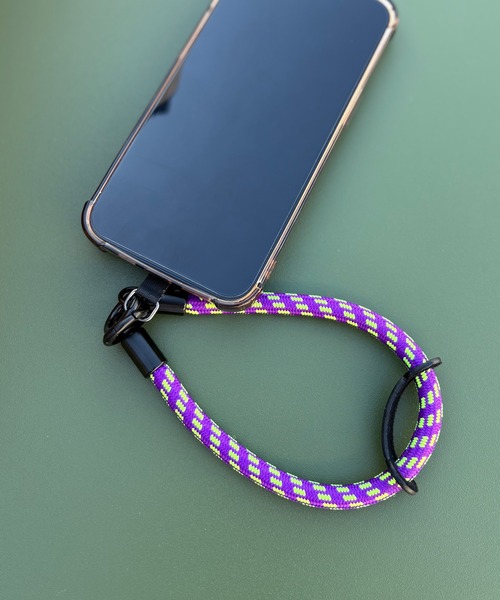 セール】【全14色】カラフル スマホ ハンドストラップ 無地 柄