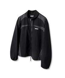 ZENDUST（ジェンダスト）の「Tiago Contrast Jumper BLACK（ナイロンジャケット）」
