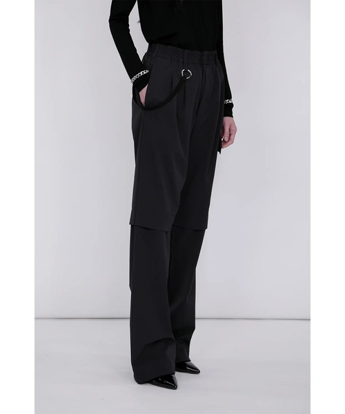 th products（ティーエイチプロダクト）の「【th products】Cargo Pants ARTIST WARDROBE / MIYU HOSOI（カーゴパンツ・メンズ・ブラック・1/2）」の6枚目の写真