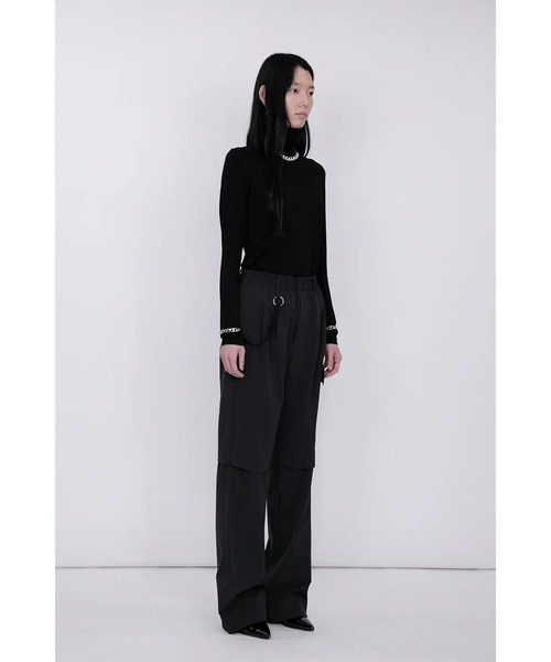th products（ティーエイチプロダクト）の「【th products】Cargo Pants ARTIST WARDROBE / MIYU HOSOI（カーゴパンツ・メンズ・ブラック・1/2）」の11枚目の写真