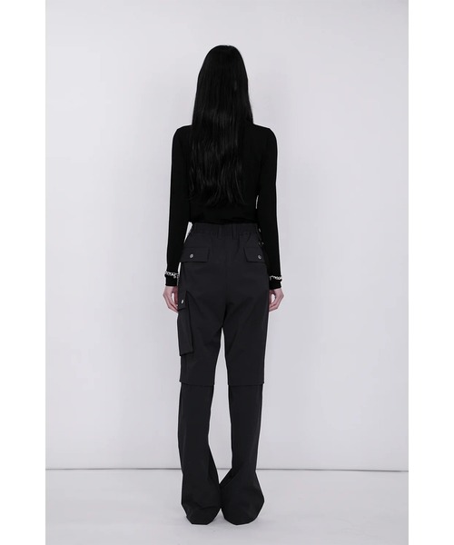 th products（ティーエイチプロダクト）の「【th products】Cargo Pants ARTIST WARDROBE / MIYU HOSOI（カーゴパンツ・メンズ・ブラック・1/2）」の12枚目の写真
