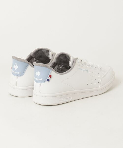 le coq sportif(ルコックスポルティフ)の「ルコックスポルティフ/LCS ラ ローラン SI さっと履けるシューズ LU6SSN12UZ (スニーカー・メンズ・ホワイト×ブルー・22.5cm/23.0cm/23.5cm/24.0cm/24.5cm/25.0cm/25.5cm/26.0cm/26.5cm/27.0cm/27.5cm)」の7枚目の写真