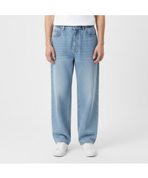 HELLOJUN（へロージュン）の「Daily Fade Wash Wide Denim Pants [Light Blue]（デニムパンツ）」