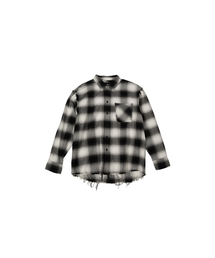 MEA（メア）の「VINTAGE CHECK SHIRT [CHARCOAL]（シャツ/ブラウス）」