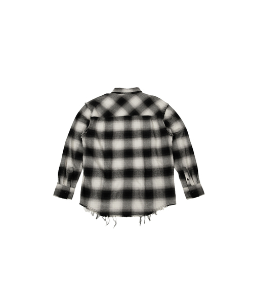 MEA（メア）の「VINTAGE CHECK SHIRT [CHARCOAL]（シャツ/ブラウス・レディース・その他・2/3）」の2枚目の写真