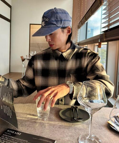 MEA（メア）の「VINTAGE CHECK SHIRT [CHARCOAL]（シャツ/ブラウス・レディース・その他・2/3）」の5枚目の写真