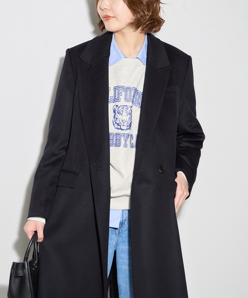 journal standard L'ESSAGE 100%カシミヤ コート JOURNAL STANDARD L´ESSAGE⭐︎カシミヤ100%コート