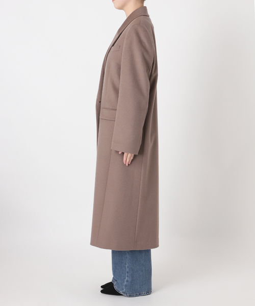 journal standard L'essage(ジャーナルスタンダードレサージュ)の「カシミヤMIXウールチェスターコート(その他アウター・レディース・ネイビー・FREE)」の13枚目の写真