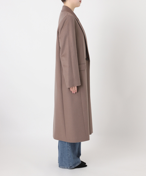 journal standard L'essage(ジャーナルスタンダードレサージュ)の「カシミヤMIXウールチェスターコート(その他アウター・レディース・ネイビー・FREE)」の15枚目の写真