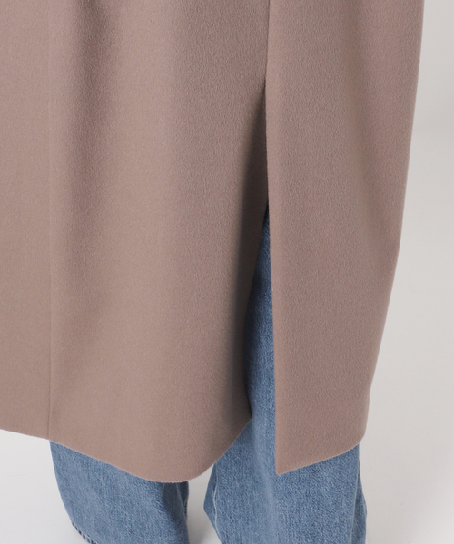 journal standard L'essage(ジャーナルスタンダードレサージュ)の「カシミヤMIXウールチェスターコート(その他アウター・レディース・ネイビー・FREE)」の20枚目の写真