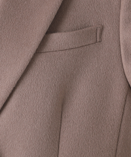 journal standard L'essage(ジャーナルスタンダードレサージュ)の「カシミヤMIXウールチェスターコート(その他アウター・レディース・ネイビー・FREE)」の21枚目の写真