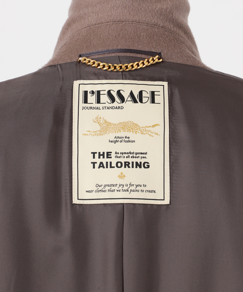 journal standard L'essage(ジャーナルスタンダードレサージュ)の「カシミヤMIXウールチェスターコート(その他アウター・レディース・ネイビー・FREE)」の22枚目の写真