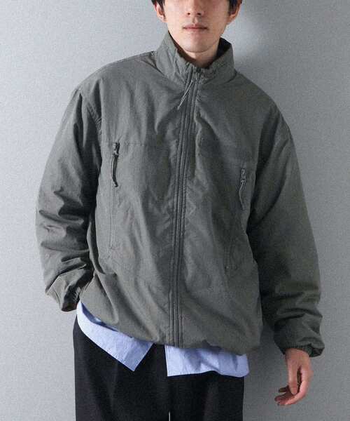セール】裏面ファー仕様/リバーシブルブルゾン（ナイロンジャケット
