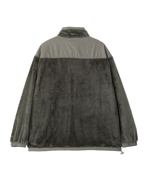 CRAFT STANDARD BOUTIQUE(クラフトスタンダードブティック)の「裏面ファー仕様/リバーシブルブルゾン(ナイロンジャケット・メンズ・オリーブ/アイボリー・LL/L)」の11枚目の写真