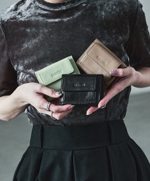 BARCOS（バルコス）の「リンクルパテントレザー ミニウォレット 三つ折り財布（財布）」