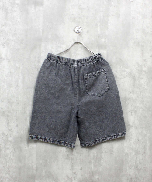 SHISKY(シスキー)の「ケミカルウォッシュ デニム ハーフパンツ(その他パンツ・メンズ・ブラック/ブルー・X-LARGE/LARGE/MEDIUM)」の6枚目の写真