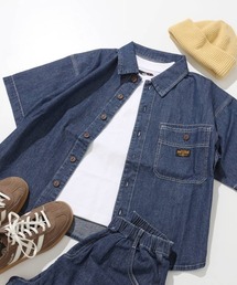 KRIFF MAYER Kid's Collection | ワークステッチデニムシャツ（セットアップ可）(シャツ/ブラウス)
