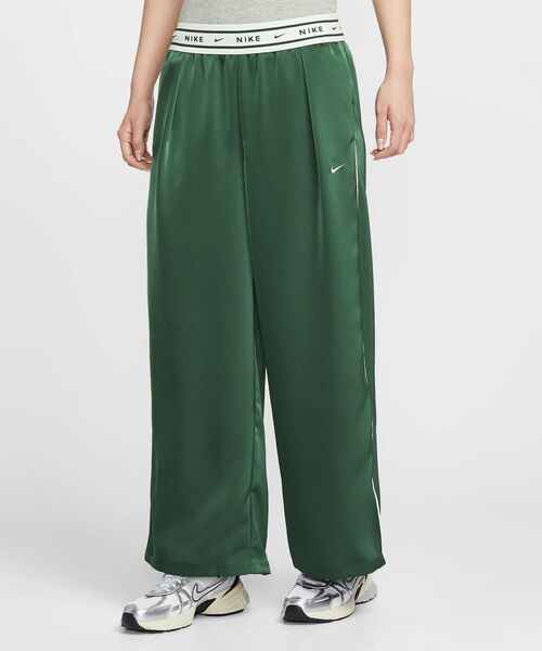NIKE(ナイキ)の「ナイキ スポーツウェア ウィメンズ ルーズ ミッドライズ サテンパンツ / Nike Sportswear Women's Loose Mid-Rise Satin Pants IH1327-323 Fir(その他パンツ・レディース・カモフラージュ・XS/XL/M/L/S)」の14枚目の写真