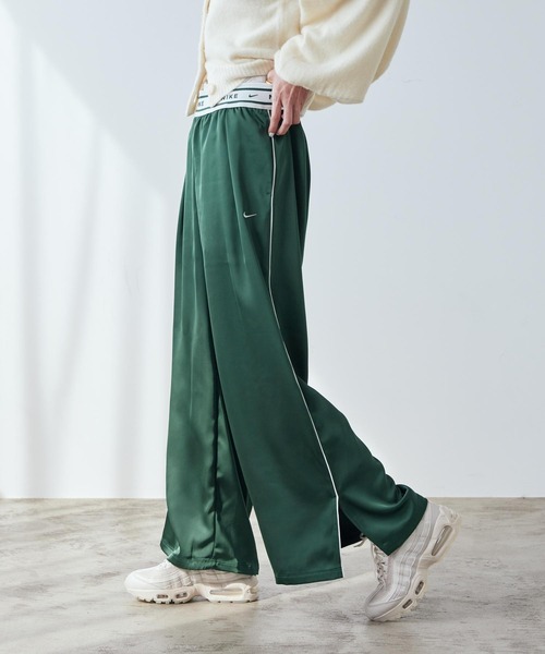 ナイキ スポーツウェア ウィメンズ ルーズ ミッドライズ サテンパンツ