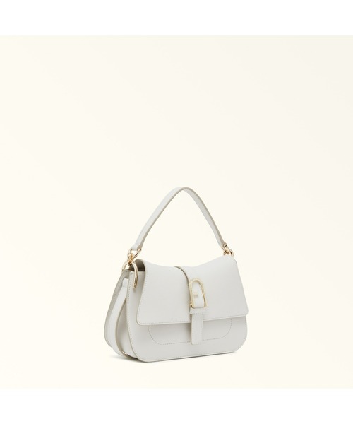 FURLA（フルラ）の「フルラ フロー ミニ トップハンドルバッグ（ハンドバッグ・レディース・ホワイト・ONE SIZE）」の2枚目の写真