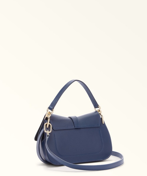FURLA(フルラ)の「フルラ フロー (Furla Flow) ミニトップハンドルバッグ(ハンドバッグ・レディース・ホワイト/ダークブラウン/ネイビー・ONE SIZE)」の4枚目の写真