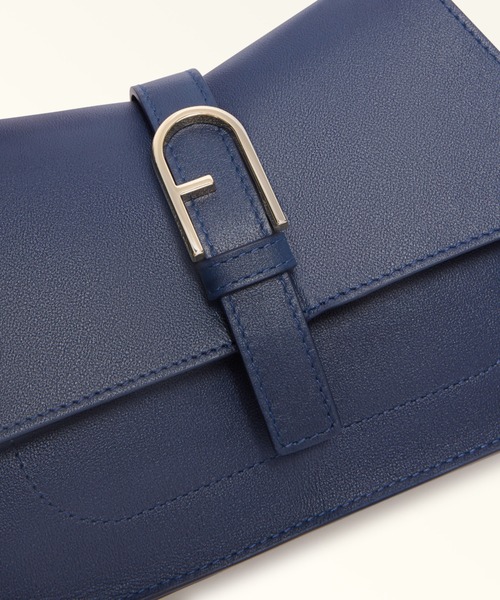 FURLA(フルラ)の「フルラ フロー (Furla Flow) ミニトップハンドルバッグ(ハンドバッグ・レディース・ホワイト/ダークブラウン/ネイビー・ONE SIZE)」の5枚目の写真