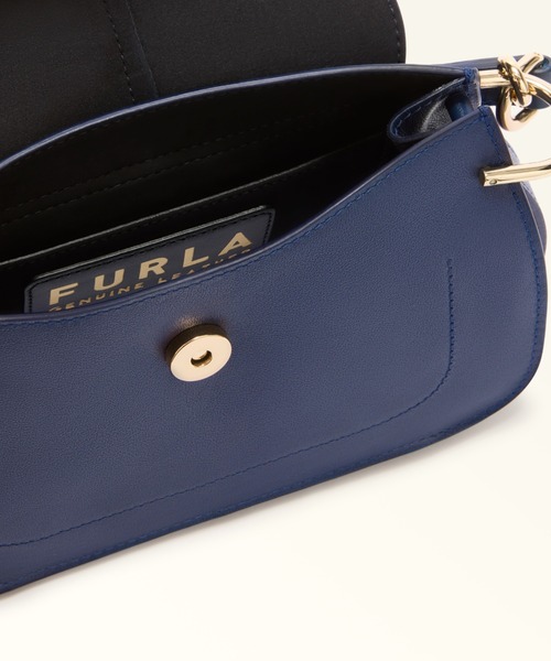 FURLA(フルラ)の「フルラ フロー (Furla Flow) ミニトップハンドルバッグ(ハンドバッグ・レディース・ホワイト/ダークブラウン/ネイビー・ONE SIZE)」の7枚目の写真
