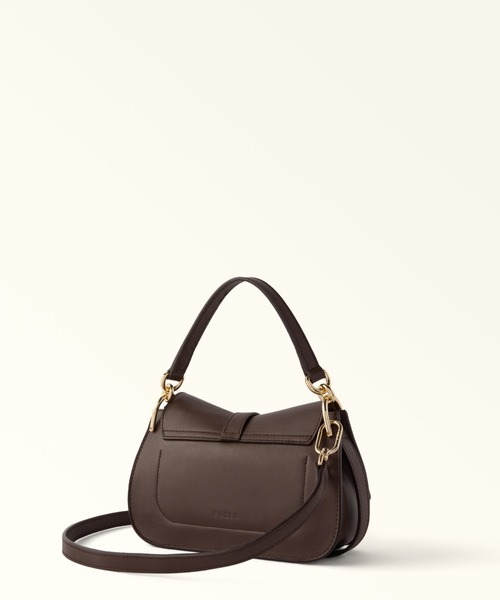 FURLA(フルラ)の「フルラ フロー (Furla Flow) ミニトップハンドルバッグ(ハンドバッグ・レディース・ホワイト/ダークブラウン/ネイビー・ONE SIZE)」の8枚目の写真