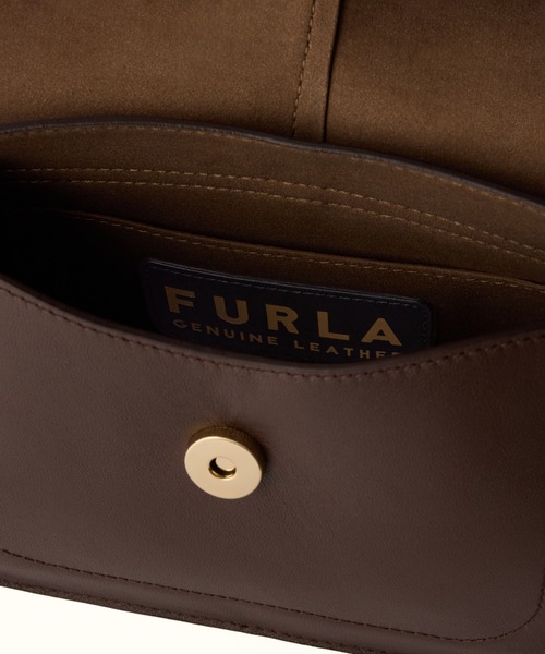 FURLA(フルラ)の「フルラ フロー (Furla Flow) ミニトップハンドルバッグ(ハンドバッグ・レディース・ホワイト/ダークブラウン/ネイビー・ONE SIZE)」の11枚目の写真
