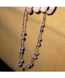 A BIT MOR（アビットモア）の「KNOTTED BLACK（ネックレス）」