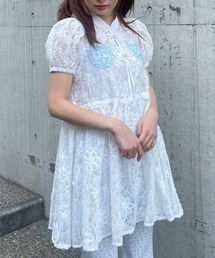LACY CHINA MINI ワンピース