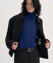 TRIP LE SENS（トリップ ル センス）の「[F/W]カスタムウールカラー隠しスナップブレザー_ブラック（テーラードジャケット）」