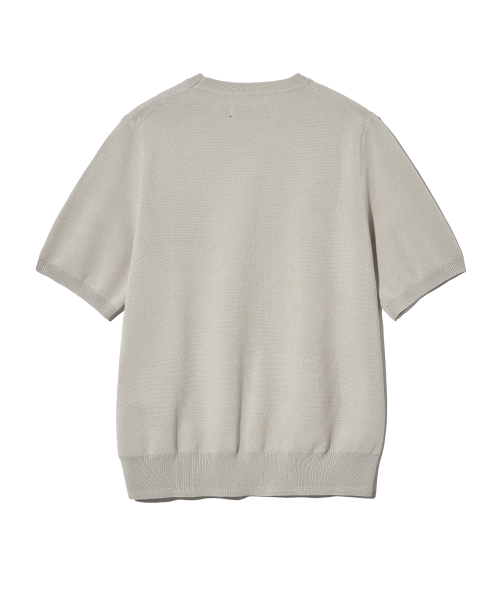 YALE（イェール）の「ウィメンズコンフォートクール半袖ニットウォームグレー（Tシャツ/カットソー・レディース・その他・S/M/L）」の3枚目の写真