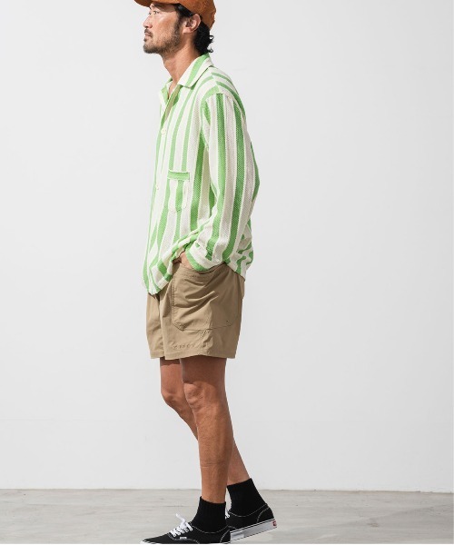 OFFSHORE(オフショア)の「CROCHET SHIRTS(シャツ/ブラウス・メンズ・グリーン/ブラック・XL/L/M/S)」の9枚目の写真