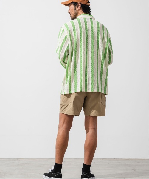 OFFSHORE(オフショア)の「CROCHET SHIRTS(シャツ/ブラウス・メンズ・グリーン/ブラック・XL/L/M/S)」の10枚目の写真