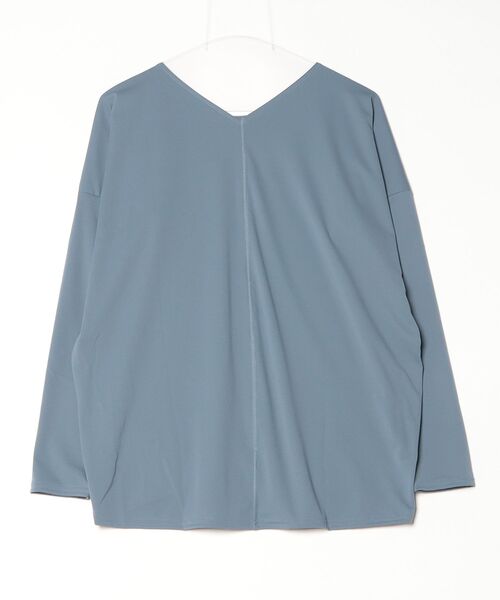 Julier Yoga and Relax（ジュリエヨガアンドリラックス）の「Julier アクティブフローロングスリーブプルオーバー（Tシャツ/カットソー・レディース・ブラック/ブルー/ホワイト・0/1）」の21枚目の写真