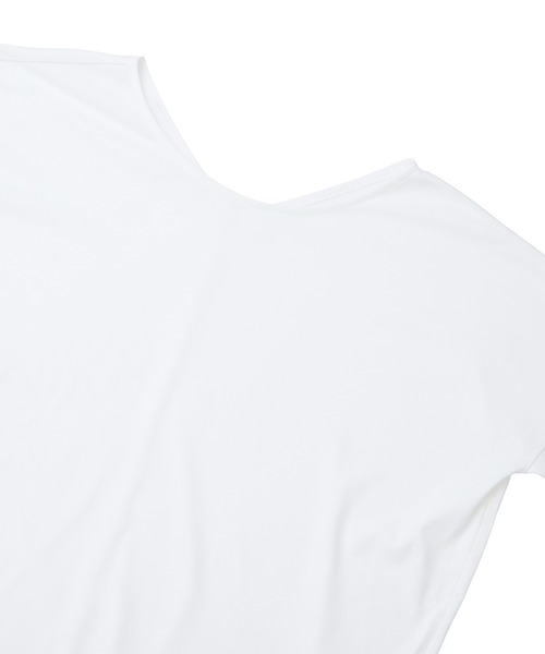 Julier Yoga and Relax（ジュリエヨガアンドリラックス）の「Julier アクティブフローロングスリーブプルオーバー（Tシャツ/カットソー・レディース・ブラック/ブルー/ホワイト・0/1）」の5枚目の写真