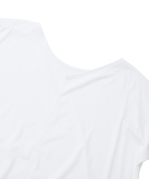 Julier Yoga and Relax（ジュリエヨガアンドリラックス）の「Julier アクティブフローロングスリーブプルオーバー（Tシャツ/カットソー・レディース・ブラック/ブルー/ホワイト・0/1）」の6枚目の写真