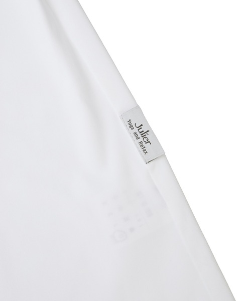 Julier Yoga and Relax（ジュリエヨガアンドリラックス）の「Julier アクティブフローロングスリーブプルオーバー（Tシャツ/カットソー・レディース・ブラック/ブルー/ホワイト・0/1）」の9枚目の写真