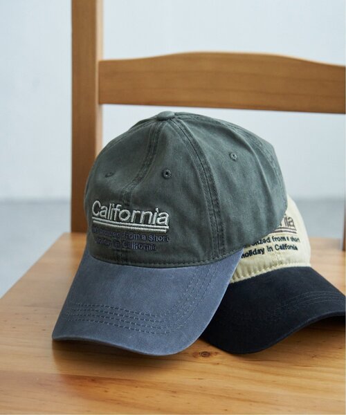 VENCEEXCHANGE（ヴァンスエクスチェンジ）の「カリフォルニアキャップ（キャップ・メンズ・グレー/カーキ/ダークグレー/ベージュ/レッド・フリー）」の4枚目の写真