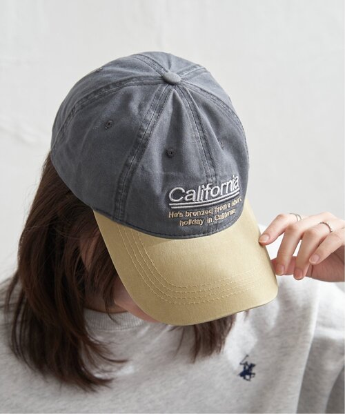 VENCEEXCHANGE（ヴァンスエクスチェンジ）の「カリフォルニアキャップ（キャップ・メンズ・グレー/カーキ/ダークグレー/ベージュ/レッド・フリー）」の7枚目の写真