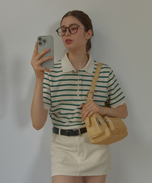 ANOETIC（アノエティック）の「ANC POCKET BAG_VINTAGE CREAM（ショルダーバッグ・レディース・クリーム・FREE）」の3枚目の写真