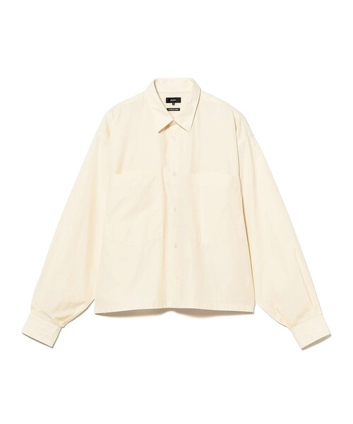 BEAMS（ビームス）の「ワイドアーム レギュラーカラーシャツ（シャツ/ブラウス・メンズ・ライトイエロー/ホワイト・XL/L/M/S）」の7枚目の写真
