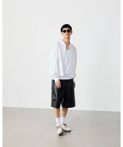 BEAMS（ビームス）の「ワイドアーム レギュラーカラーシャツ（シャツ/ブラウス・メンズ・ライトイエロー/ホワイト・XL/L/M/S）」の14枚目の写真
