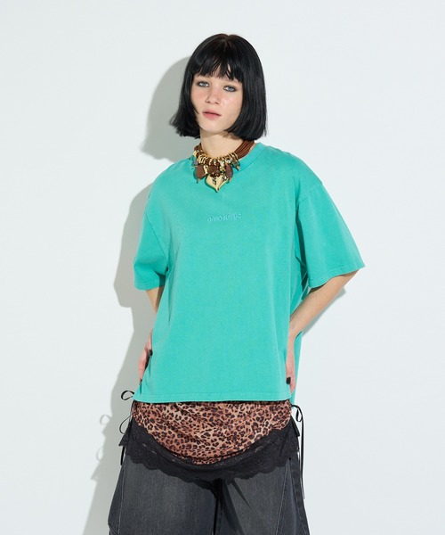 anna sui nyc(アナ スイ エヌ ワイ シー)の「ラメロゴTシャツ(Tシャツ/カットソー・レディース・ブラック/ラベンダー/ミント・FREE)」の18枚目の写真
