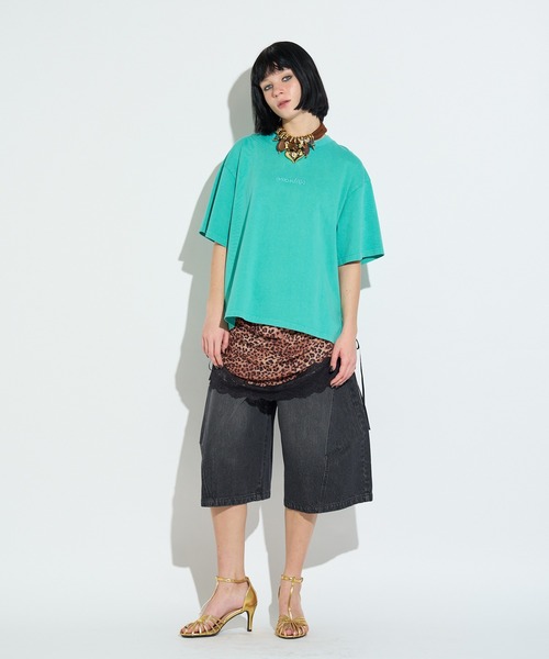 anna sui nyc(アナ スイ エヌ ワイ シー)の「ラメロゴTシャツ(Tシャツ/カットソー・レディース・ブラック/ラベンダー/ミント・FREE)」の19枚目の写真