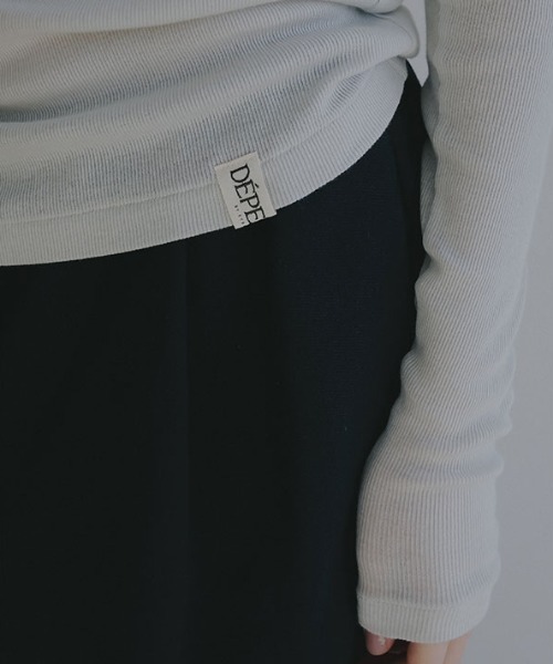 ETRE TOKYO(エトレトウキョウ)の「DEPENDREシアーロンTee(Tシャツ/カットソー・レディース・ホワイト/ブラック/ライトグレー/クリーム・FREE)」の11枚目の写真