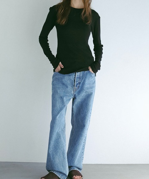 ETRE TOKYO(エトレトウキョウ)の「DEPENDREシアーロンTee(Tシャツ/カットソー・レディース・ホワイト/ブラック/ライトグレー/クリーム・FREE)」の15枚目の写真