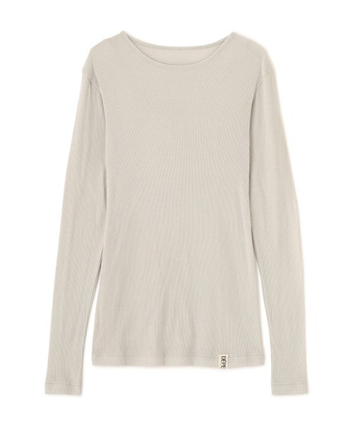 ETRE TOKYO(エトレトウキョウ)の「DEPENDREシアーロンTee(Tシャツ/カットソー・レディース・ホワイト/ブラック/ライトグレー/クリーム・FREE)」の18枚目の写真