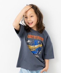 JAM & LINK（ジャムアンドリンク）の「綿100% ビッグシルエット プリントTシャツ（Tシャツ/カットソー）」